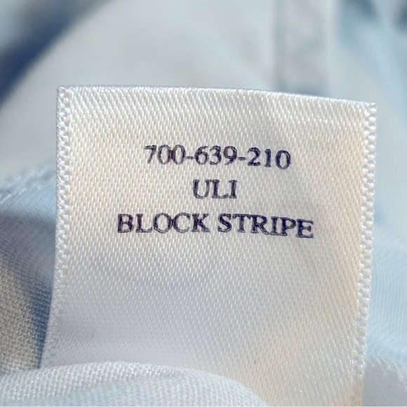 Rails Uli Corset Tie Block Stripe Shirt Size S - Picture 10 of 11